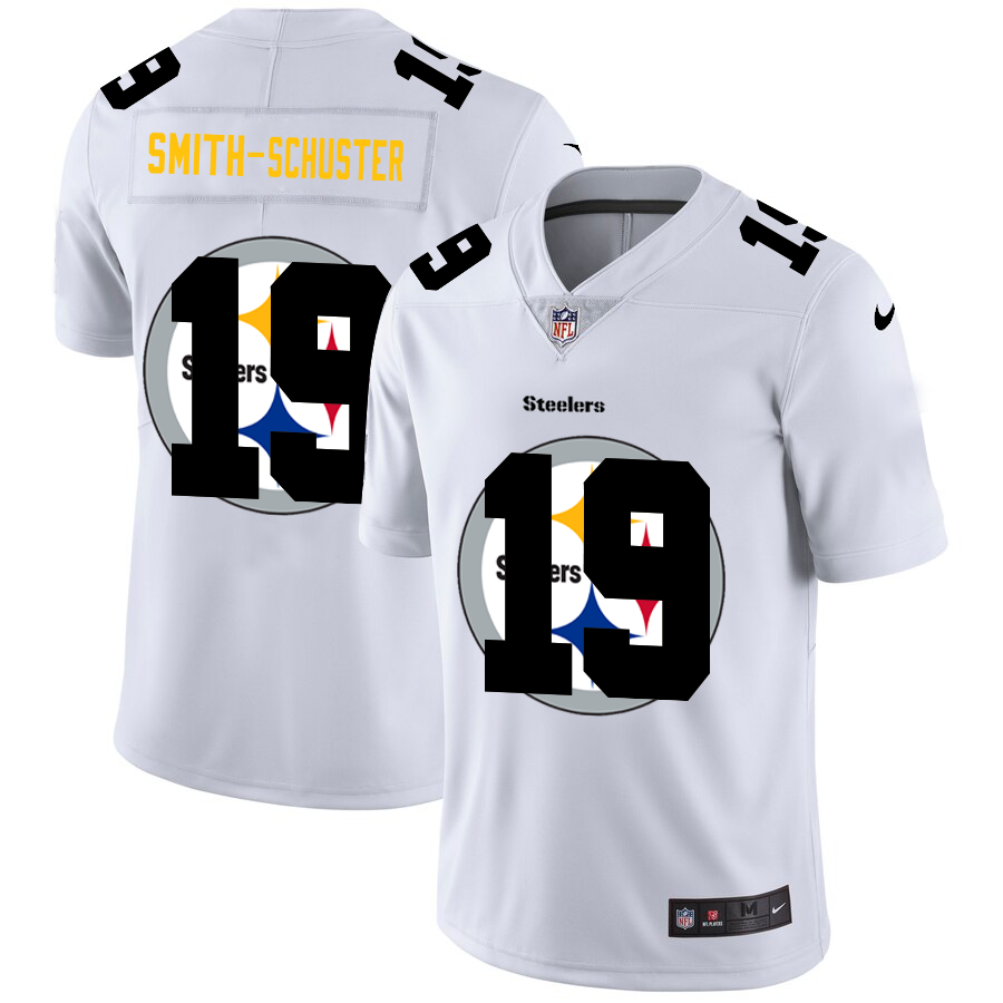 2020 New Men Pittsburgh Steelers 19 Smith-schuster white Limited NFL Nike jerseys